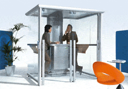 Rookcabine, asbakken en rooktafels Rookcabine, asbakken en rooktafels