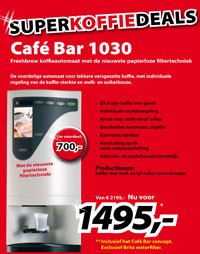Cafébar koffieautomaat 943