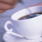 Heerlijke koffie uit de koffieautomaat.