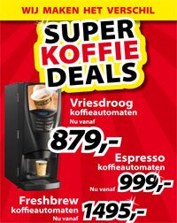 Cafébar koffieautomaten superdeals