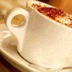 Heerlijke koffie uit de koffieautomaat.