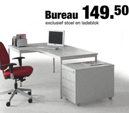 Mooie bureau's en bureaustoelen
